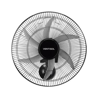 Imagem de Ventilador De Parede Ventisol 6 Pás Bivolt Steel 50cm 200w, Bivolt