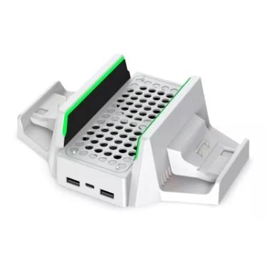 Imagem de Base Vertical XBOX Series S Cooler Dock + 2 Baterias 800mah