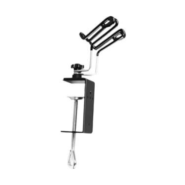 Imagem de UGPLM Suporte de Mesa para Aerógrafo, Suprimentos para Artesanato, Suporte para Caneta Spray para Mesa de Pintura