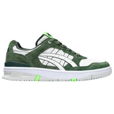 Imagem de ASICS Tênis masculino EX89 Sportstyle, branco/branco/verde-oliva, 41