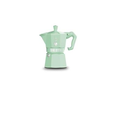 Imagem de Bialetti, Cafeteira Moka Express Exclusive Verde 3 Xicaras