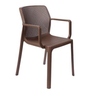 Imagem de Cadeira Sardenha Polipropileno Mesa Jantar Cozinha Varanda Jardim Pisc