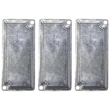 Imagem de 3 Tampa Cega P/condulete Fixo 1 Polegada Alumínio Sieg