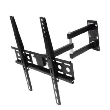 Imagem de Suporte de parede de TV Praqueca pesada Space telescópica Rotativo Economizando Forte Rolução Televisão Stand para o quarto de estar Material de ferro de escritório 44 x 20 x 4,4cm