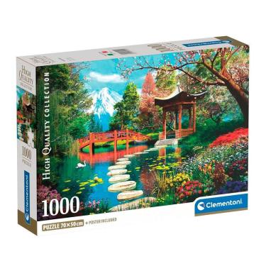 Imagem de Puzzle 1000 Peças Jardim Fuji - Clementoni 39910