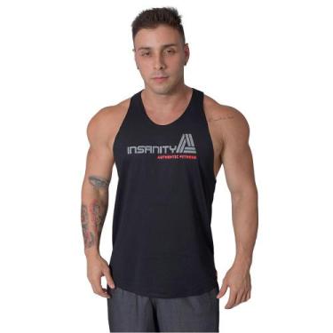 Imagem de Regata PV Masculina Insanity Authentic, M, Preto