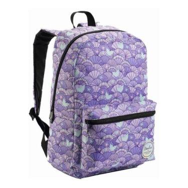 Imagem de Mochila Escolar Juvenil Feminina Masculina Infantil - Denlex, VIOLETA