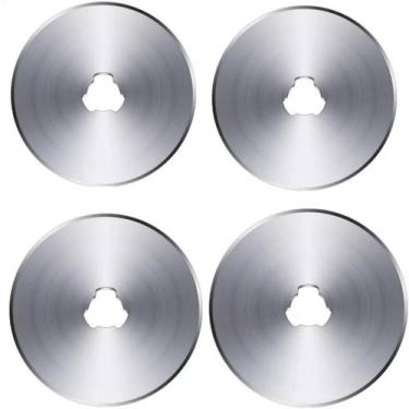 Imagem de Kit 4 Lâminas Disco Refil Cortador Circular 28mm Patchwork - BERTO IMP