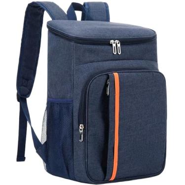 Imagem de Mochila Bolsa Térmica Cooler [Azul] Premium