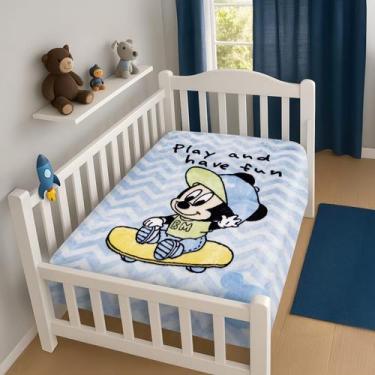 Imagem de Cobertor Infantil Antialérgico Disney Mickey - Jolitex Ternille, Micke