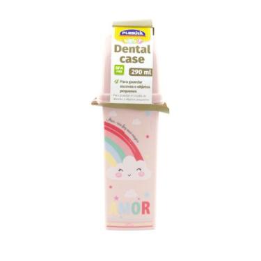 Imagem de Case Porta Escova de Dente Infantil Dental Case Escolar Plasutil - PLA