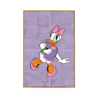 Imagem de Arte De Parede Em Lona Do Winnie the Pooh, Pato Donald E Mickey Mouse,