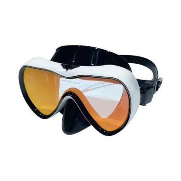 Imagem de Máscara De Mergulho Profissional À Prova d'Água Com Óculos De Silicone