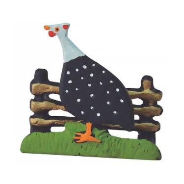 Imagem de Porta Condimentos Guardanapo Alumínio Fundido Modelo Galinha - OUTRAS 