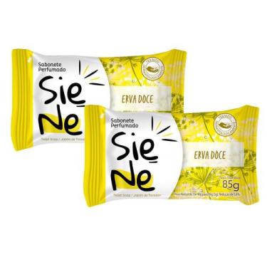 Imagem de Kit 2 Sabonete Perfumado em Barra Siene Erva Doce 85g