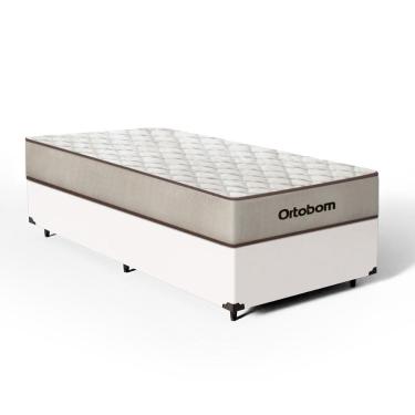 Imagem de Cama Box com Colchão de Espuma D60 Ortobom Force Dream Solteiro 88cm