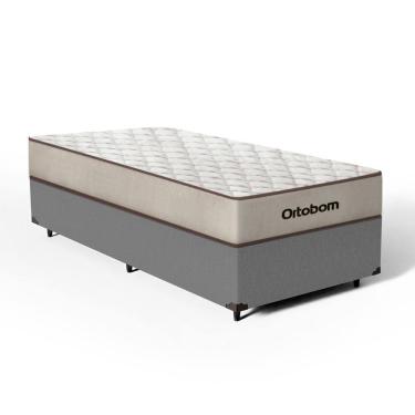 Imagem de Cama Box com Colchão de Espuma D60 Ortobom Force Dream Solteiro 88cm