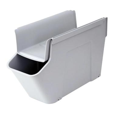 Imagem de AFXGUSD Carrinho de Rodízios Embaixo Da Mesa com Armazenamento Móvel para Bolsa, Caixa de PP Multiuso de Grande Capacidade com Rodízios Suaves, Adequado para, Cinza, Tamanho real