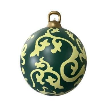 Imagem de Bola Inflável de Natal Gigante (60cm) - Decoração para Árvore de Natal