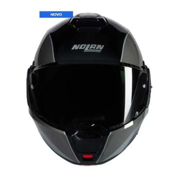 Imagem de Capacete Nolan N120-1 Verniciatura Speciale Preto/Cinza (341) 62
