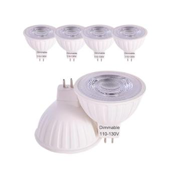 Imagem de ukzboss Lâmpada de LED Mr16 120V regulável 5w 2700K branco quente branco macio 38 graus gu5.3 lâmpada spot 40w 50W substituição de halogênio para luminária mr16 e luz de rastreamento (branco quente