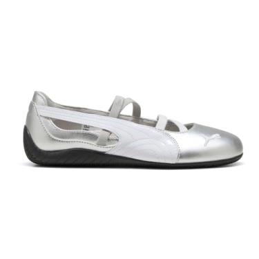 Imagem de PUMA Sapatilha feminina Speedcat Metallic Ballet Casual - Prata, Prata, 38