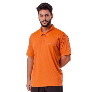 Imagem de CAMISA GOLA POLO MESCLA LARANJA EG2