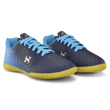 Imagem de New Styllus, Chuteira Esportiva, Futebol Indoor Futsal Quadra, Multicolorida, 42, Par