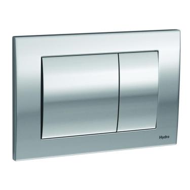 Imagem de Acabamento Para Caixa De Descarga Embutida Hydra - 4900.c.hpr.duo - Deca Acab.h Pro Duo P-cx.des.emb.mec.hydra Cr