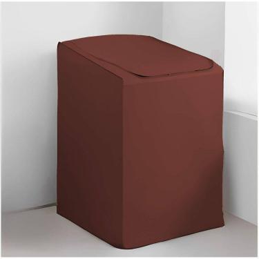 Imagem de Capa Máquina De Lavar Electrolux Brastemp Consul Panasonic Todas Marcas E Tamanhos Zíper Interior Flanelada - Cobre Fácil