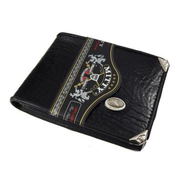 Imagem de Carteira Mitty Em Couro  Preto   - M1