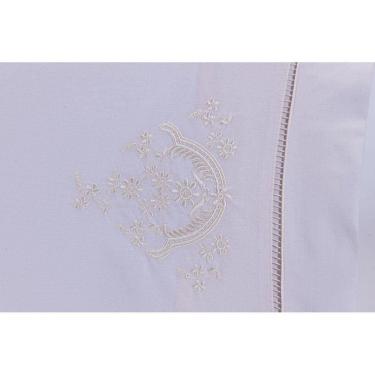 Imagem de Jogo De Lençol Cama Viúva 100% Algodão 200 Fios 3 Pçs Palha