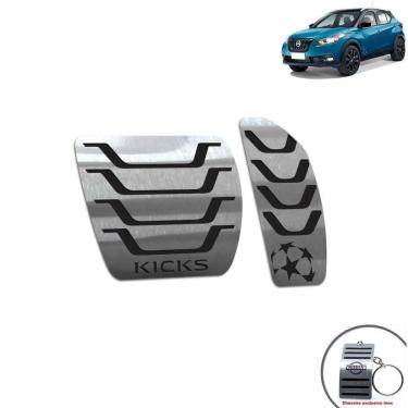 Imagem de Pedaleira Automático Nissan Kicks Uefa Ed Preto