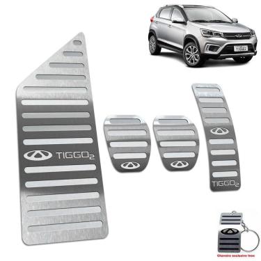 Imagem de Descanso De Pé Pedaleira Manual Tiggo 2 2019 2020 Prata