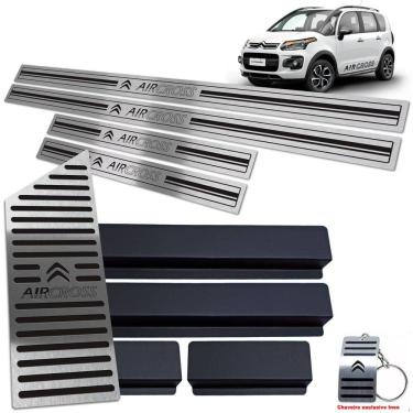 Imagem de Soleira e Descanso Aircross 2011 a 2016 Preto Baixo Relevo