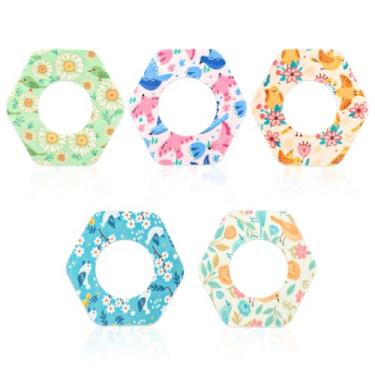 Imagem de 25un Impermeável Adesivos para Libre 2, Design Flor e Pássaro Capas de Sensor Respirável Sobre-Adesivos para Dispositivos de Monitoramento Glicose (5 Estilos)