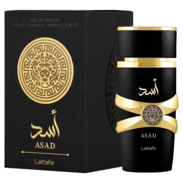 Imagem de Perfume Árabe Asad Lattafa Eau de Parfum Masculino 100ml  Original Imp
