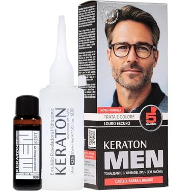 Imagem de Keraton Tonalizante Men 30Ml Louro Escuro