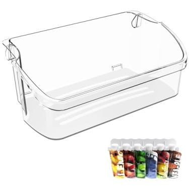 Imagem de 240324502 Prateleiras de porta de geladeira compatível com substituição de prateleira de porta Frigi-daire LFSS2312TE LFSS2312TF FFSS2315TE FFSS2315TS Adequado para peças de geladeira Frigi-daire