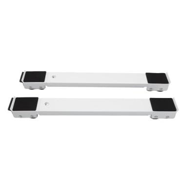 Imagem de Aparelho Movedor Móveis Suporte De Base Com Rodinha Para Geladeira Fogão E Máquina De Lavar Lousa Base Carrinho (BRANCO)