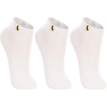 Imagem de Meia Kit 3 Pares Infantil Unissex Casual Dia a Dia Cano Curto em Algodão Lupo 02725-089