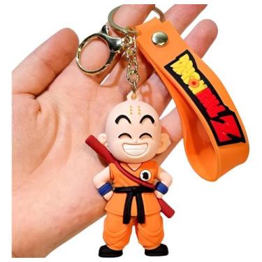 Imagem de Chaveiro 3d Kuririn Dragon Personagem Ballz Chave Carro Bolsa Anime Ma