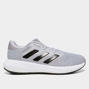 Imagem de Tênis Adidas Response Runner, Cinza, Preto, 44