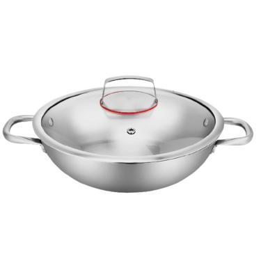Imagem de Frigideira Wok Supreme Inox Triplo 4,1 Lts No 30 Gp