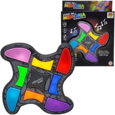 Imagem de Jogo Da Memória Eletrônico Bumerangue C/ Luz e Som - Dmtoys