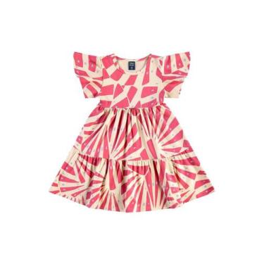 Imagem de Vestido em Cotton Infantil Bee Loop, Rosa, 8