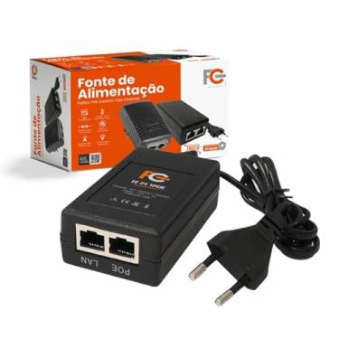 Imagem de Fonte Desktop PoE 24V 1A FC241PCN – Energia e Conectividade em um Só Cabo