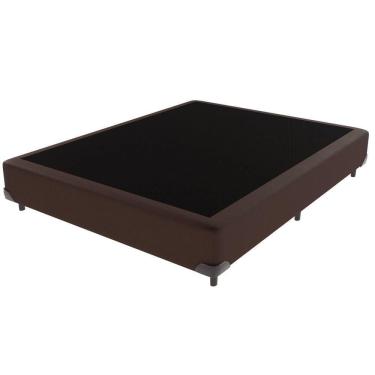 Imagem de Cama Box Viúvo Marrom V-store 128x188x44