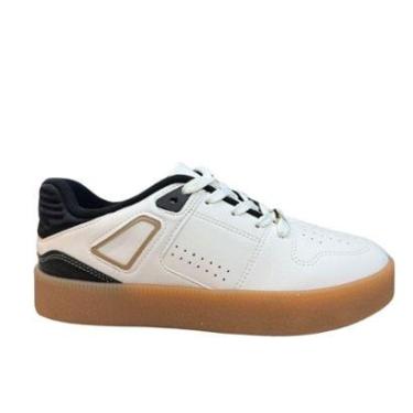 Imagem de Tênis Vizzano Feminino Casual 1444.111 Plataforma Branco-Feminino