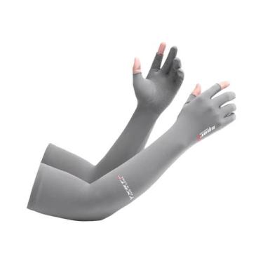 Imagem de Mangas De Proteção Solar UV Para Homens E Mulheres, Luvas Longas Para 